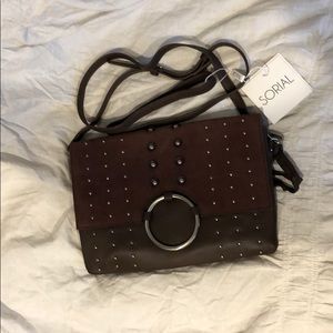 Sorial leather bag